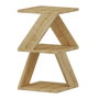 Hanah Home Albeni Sapphire Oak Mesa Lateral Roble Zafiro 30x50x30 cm Tablero Melamina 18mm